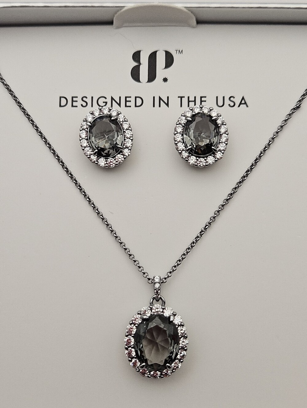 Bomb Party SE89530 "The 2424 Set" Smoky Quartz